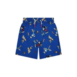 Mickey and Friends Toddler Boy Swim Trunks – All Over Print, Sizes 12m-5T