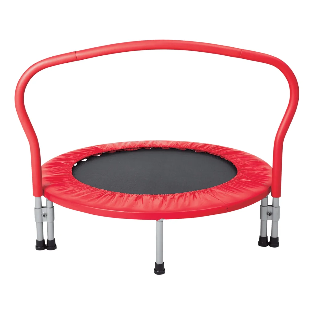 MinnARK 3-Foot Folding Trampoline 36″ – Indoor Fun for Ages 3+