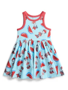 Minnie Mouse Toddler Dress – All Over Print, Sizes 12M-5T