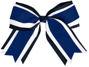 MM TG Navy Bow – 1-Piece Elegant Hair Accessory