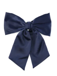 MM TG Navy Bow – 1-Piece Elegant Hair Accessory