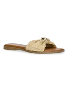 MNYC Women’s Slide Sandal – Comfortable Casual Slip-On Sandal