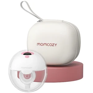 Momcozy M5 Hands-Free Electric Breast Pump 24mm – Pink 2 Pack