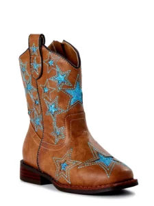 Ms Rachel Toddler Girl Western Boot Shoes