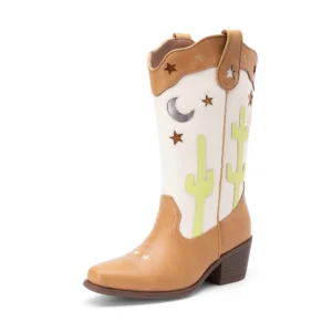 Ms Rachel Toddler Girl Western Boot Shoes – Cute & Durable for $20