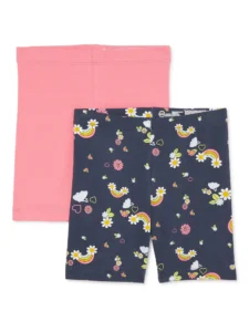 My Little Pony Baby Girl s Graphic Tee and Bike Shorts 2 Piece Set Sizes 0 3M 24M