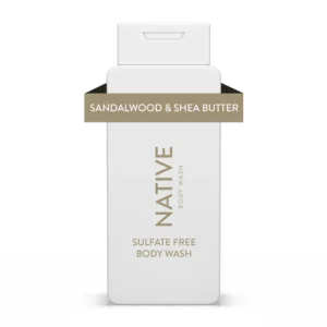 Native Sandalwood Shea Butter Body Wash – Moisturizing & Gentle