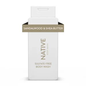 Native Sandalwood Shea Butter Body Wash – Moisturizing & Gentle