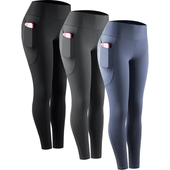 NELEUS Women’s High Waist Yoga Leggings – Tummy Control Pockets