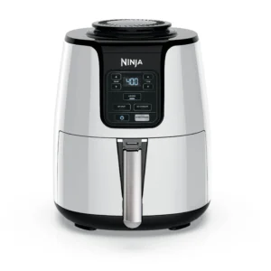 Ninja Crispi 3 in 1 Portable Air Fryer 4 Qt 5 Cup Containers and Lids Air Fry Recrisp Max Crisp Dishwasher Safe FN100WMPK Pink