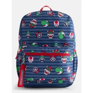Nintendo Super Mario Backpack – Game Start Design, Gray