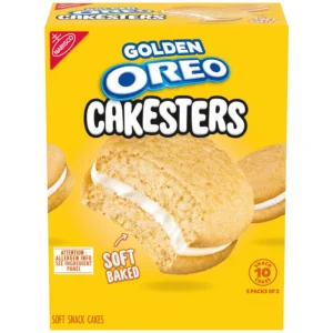 OREO Golden Cakesters Soft Snack Cakes – 5 Snack Packs