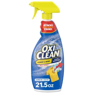 OxiClean Laundry Stain Remover Spray 21.5 Fl Oz – Pre-Treats Stains