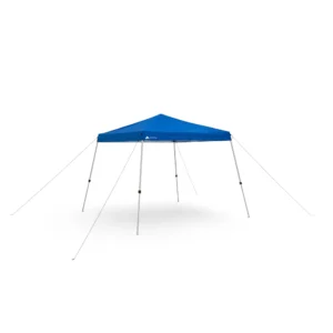 Ozark Trail 10×10 Instant Pop Up Canopy – Slant Leg, Blue