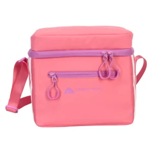 Ozark Trail Coated Cooler 6 Can Removable Hardliner – Pink