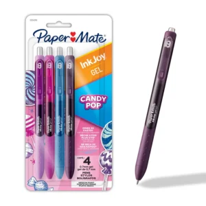 Paper Mate InkJoy Gel Pens – Candy Pop, 0.7mm Medium, 4 Count