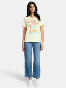Pasta Club Everyday Graphic Tee for Juniors – Sizes XS-XXL