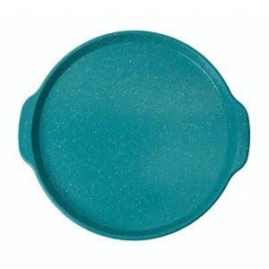 Pioneer Woman Teal Speckle 16″ Pizza Pan – Nonstick & Oven Safe