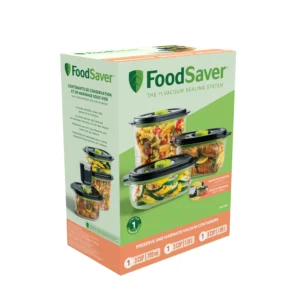 Preserve 3-pack Marinating Containers (3,5,8 Cup) for FoodSaver