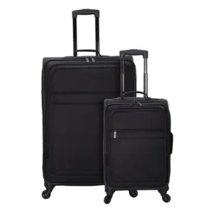 Prot g 2-Piece Wild Sage Luggage Set with Belly Band – Durable for Travel