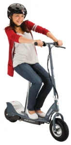 Razor E300S 24V Seated Scooter – 15 mph, 220 lb capacity