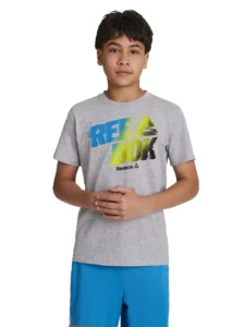 Reebok Boys’ Short Sleeve Graphic T-Shirt – Budget Friendly