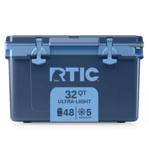 RTIC 32 QT Ultra Light Hard Sided Cooler – Holds 48 Cans
