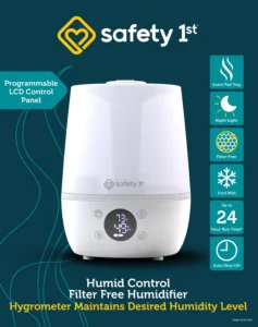 Safety 1st Filter Free Humidifier with Humid Control