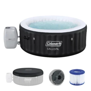 SaluSpa Energy Efficient AirJet 2 Inflatable Hot Tub – 4 Person