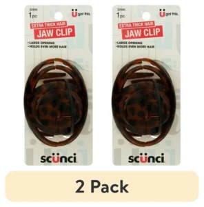 Scunci By Conair 2 PK SML KIDNEY CLAW CLIPS