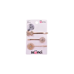 Scunci By Conair 3 Pack Decorative Pins – Elegant Hair Accessories