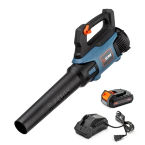 SENIX 20V Cordless Leaf Blower – Lightweight 350 CFM + Battery