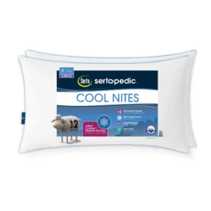 Sertapedic Cool Nites King Pillow – Cooling Memory Foam