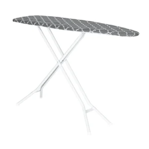 Seymour Home Products Adjustable Height Ironing Board – Mesh Top Gray Lattice