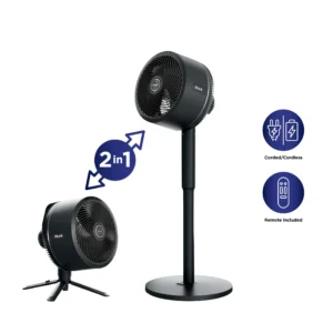 Shark FlexBreeze Fan – Portable Oscillating Fan, Corded/Cordless