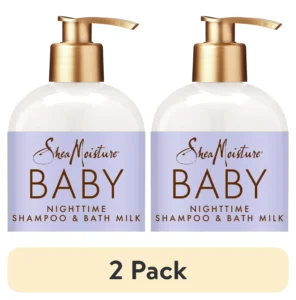 SheaMoisture Baby Nighttime Shampoo Bath Milk Manuka Honey Lavender All Hair 13 oz