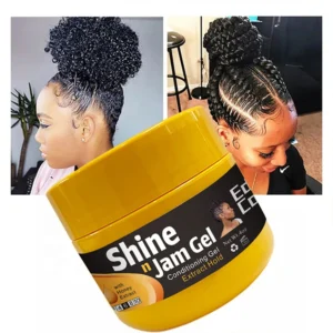 Shine n Jam Extra Hold Conditioning Styling Braiding Gel 8 oz Moisturizing Unisex