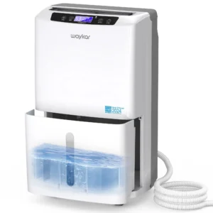 Sitvon 25 Pint Energy Star Dehumidifier Home Basement Room energy efficient Max 80 Pint 4500 Sq Ft Auto Defrost Ultra Quiet 40dB Auto Comfort Mode Du