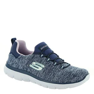 Skechers Women’s Summits Cool Classic Sneaker – Wide Width