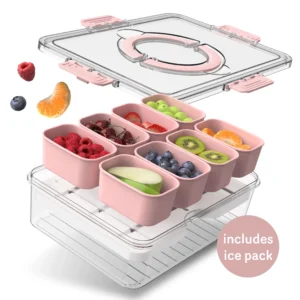Snackle Box with Ice Pack Cream