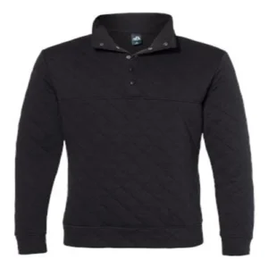 Snap Quilted Pullover Fleece Jacket – Cozy and Warm