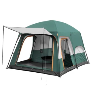 Spacious 8-Person Family Tent – Waterproof & Easy Setup