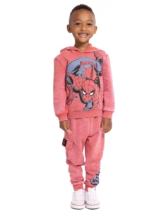 Spiderman Toddler Boy 2pc Active Jacket and Pant Set Sizes 12 Months 5T