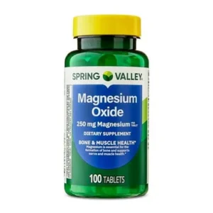Spring Valley Magnesium 250 mg 3-Pack – Bone and Muscle Health Support