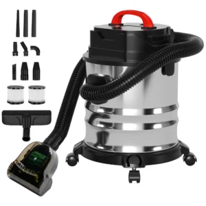 Stainless Steel Wet Dry Vacuum 5 Gallon 1800W – 6 HP Peak Shop Vac