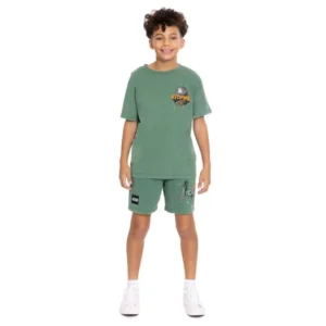 Star Wars Graphic Tee & Shorts Set – 2-Piece Outfit for Boys Sizes 4-16