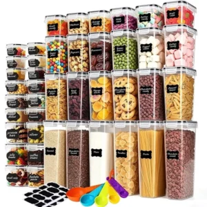 stusgo 42-Piece Airtight Food Storage Containers Set – BPA Free