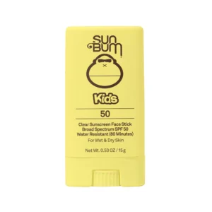 Sun Bum Kids Clear Sunscreen Face Stick SPF 50 0 53 oz