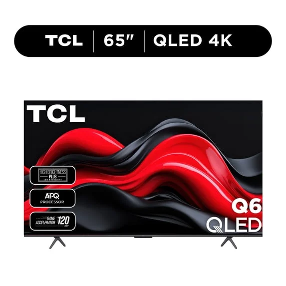 TCL 65 Q Class 4K UHD HDR QLED Smart TV with Google TV NEW 2024 65Q651G