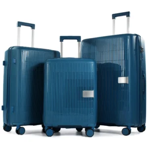 Travelhouse 3 Piece Hardside Luggage Set – Lightweight with Spinner Wheels